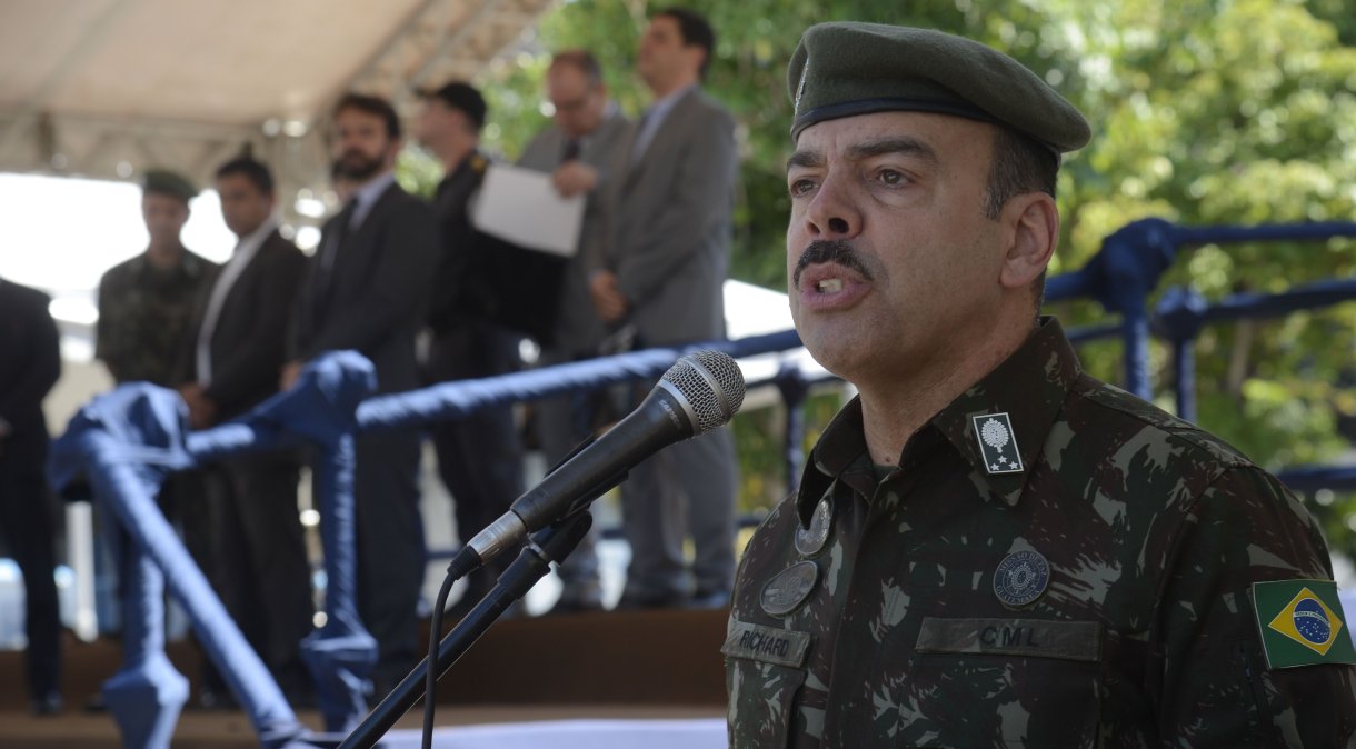 General Richard Nunes disse que a limitação de recursos impõe necessidade de racionalização e criatividade (Foto: Tânia Rêgo/Agência Brasil)