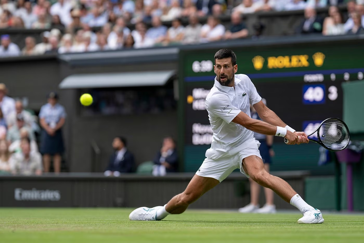 Djokovic realiza grande virada e se aproxima do oitavo título em Wimbledon