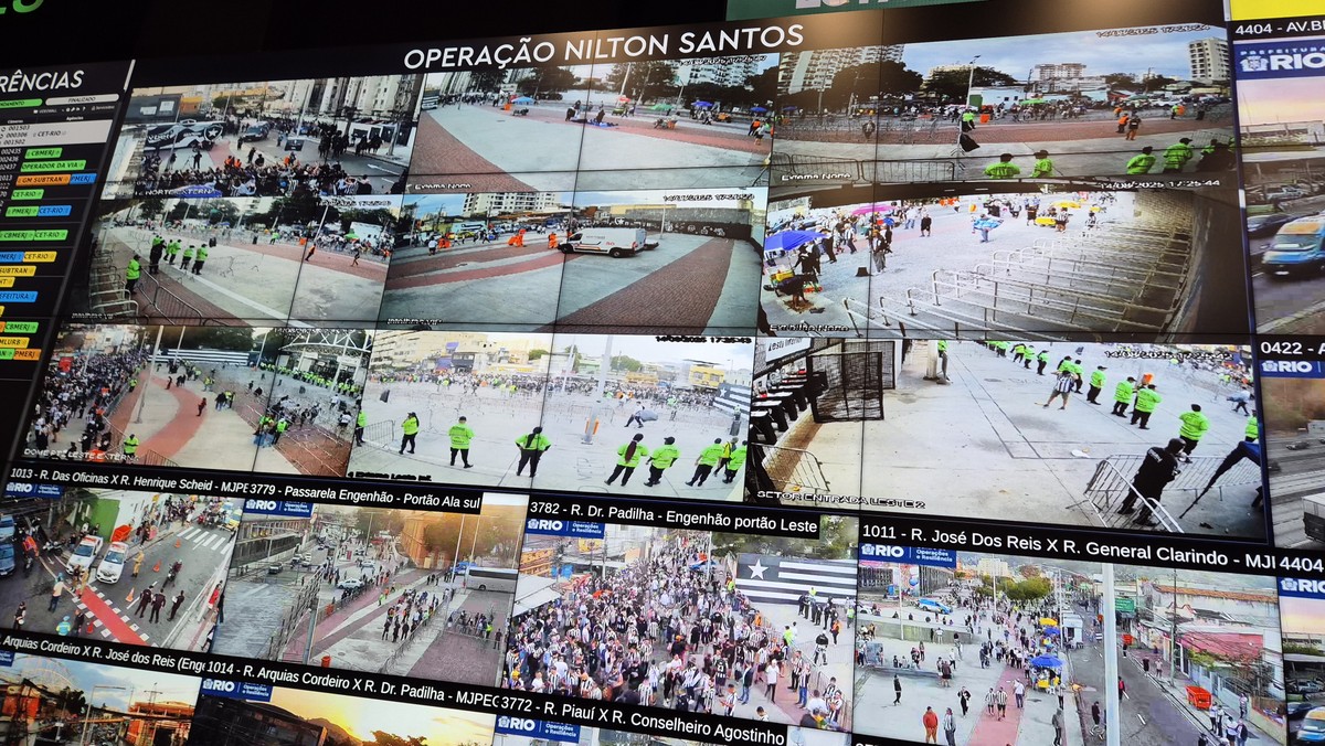 Prefeitura e SAF Botafogo instalam novas câmeras de segurança no Nilton Santos