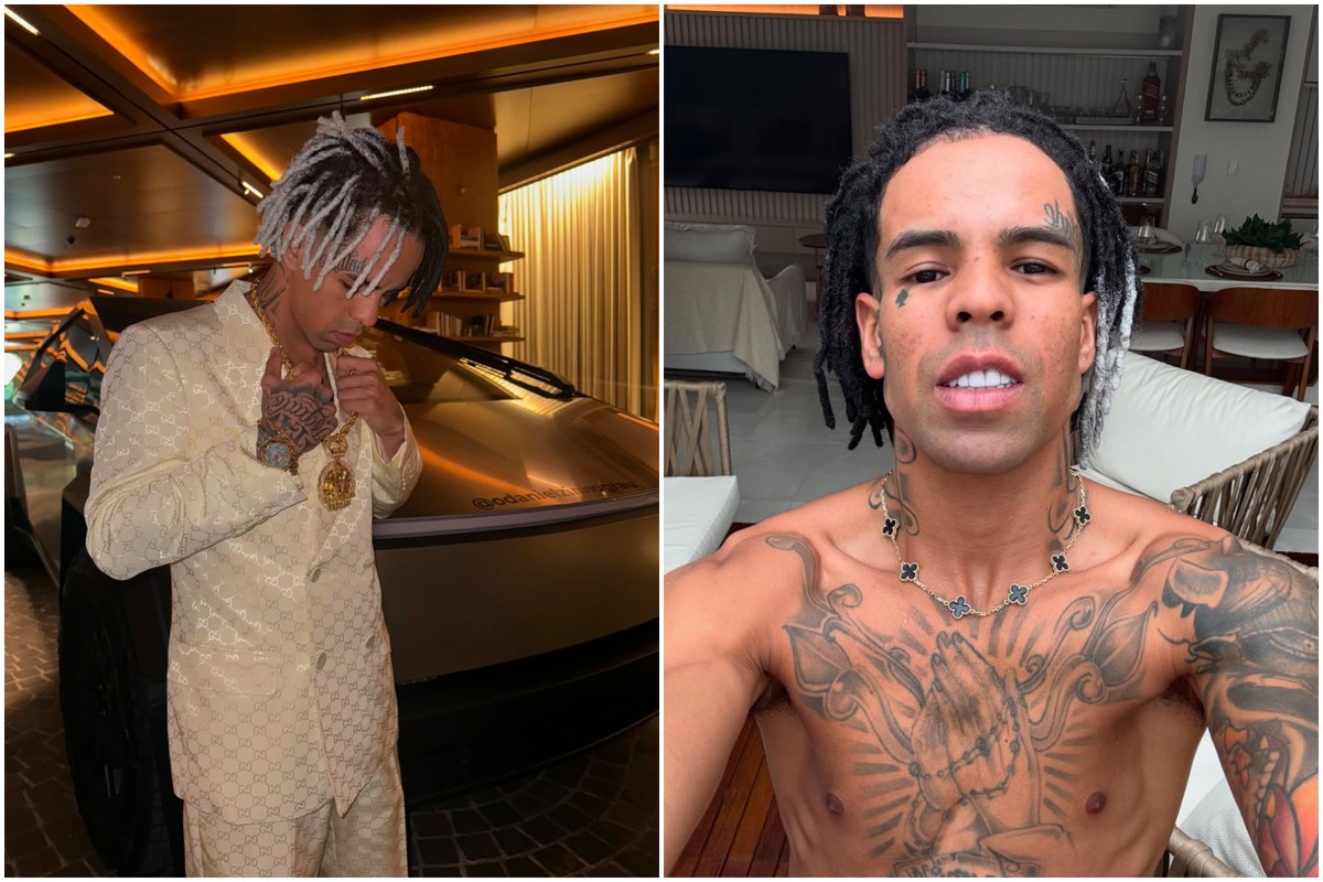 Influencer Danielzinho do Grau reage a roubo enquanto dirige Ferrari em SP