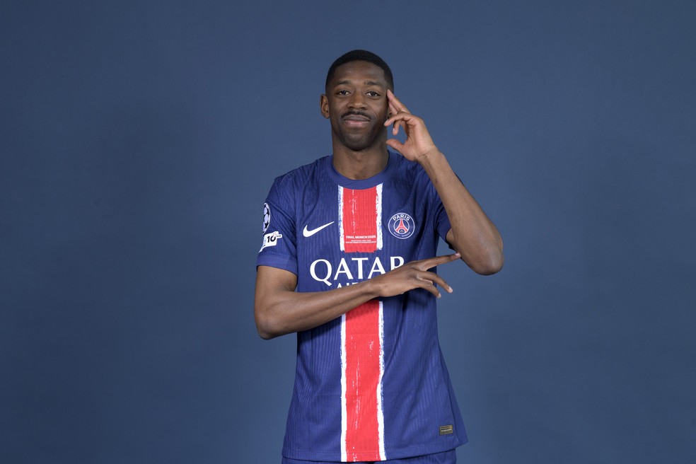 Dembélé é o cara do PSG na temporada 2024/2025. (Foto: Aurelien Meunier - UEFA/UEFA via Getty Images)