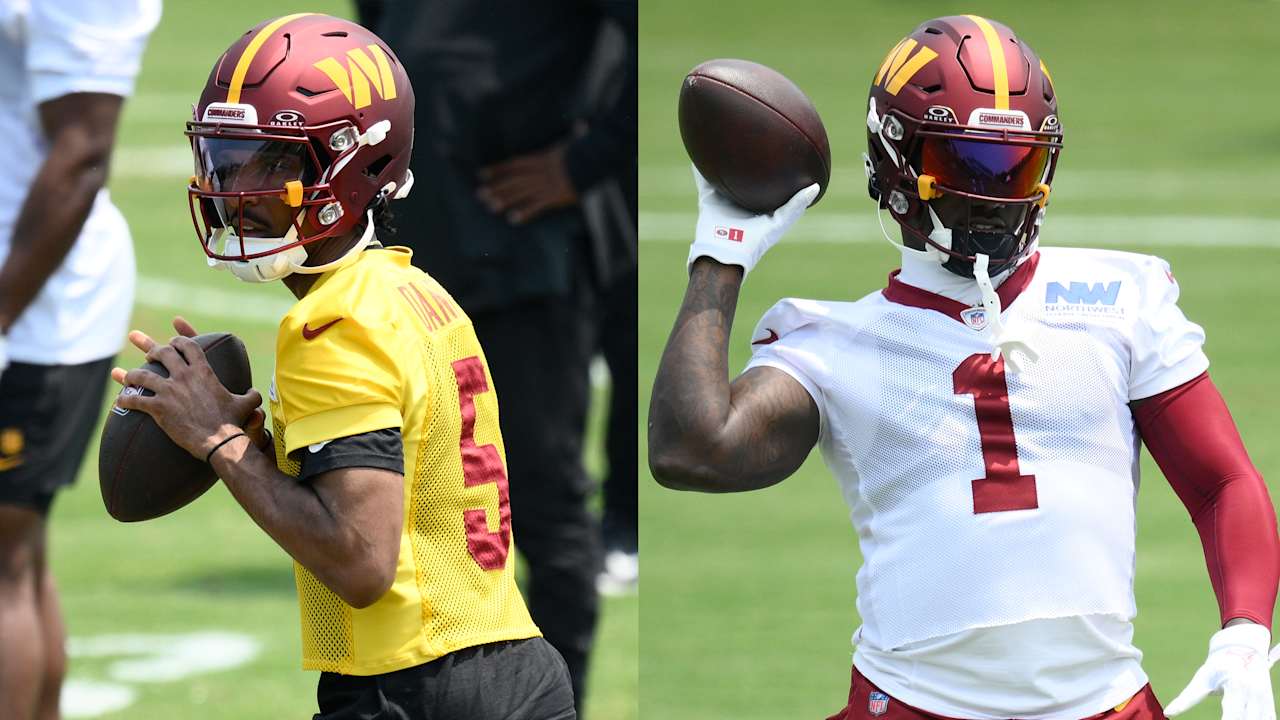 Jayden Daniels confia em Deebo Samuel para brilhar em passes curtos na temporada