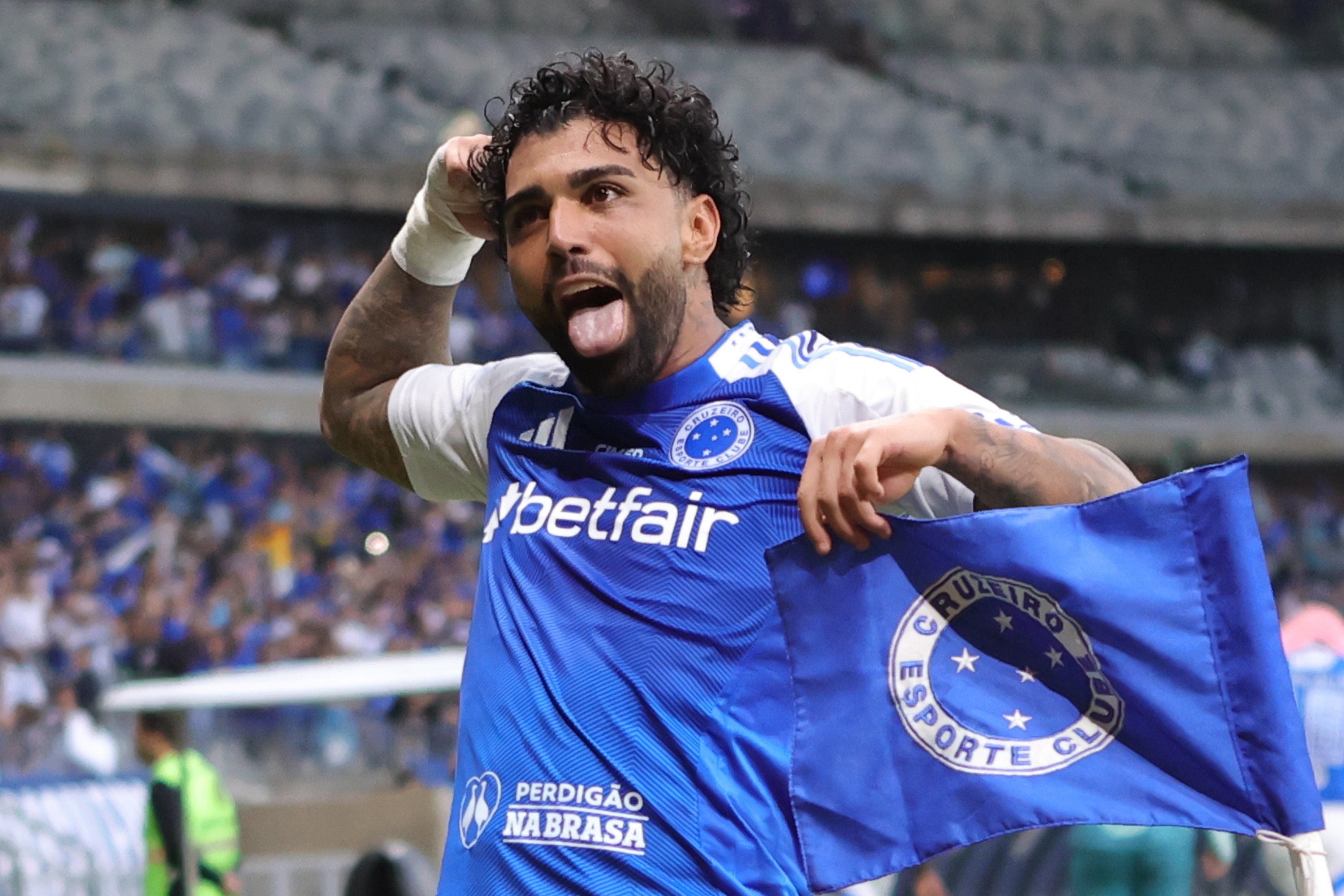 Gabigol solicita mais tempo em campo no Cruzeiro e se oferece como goleiro