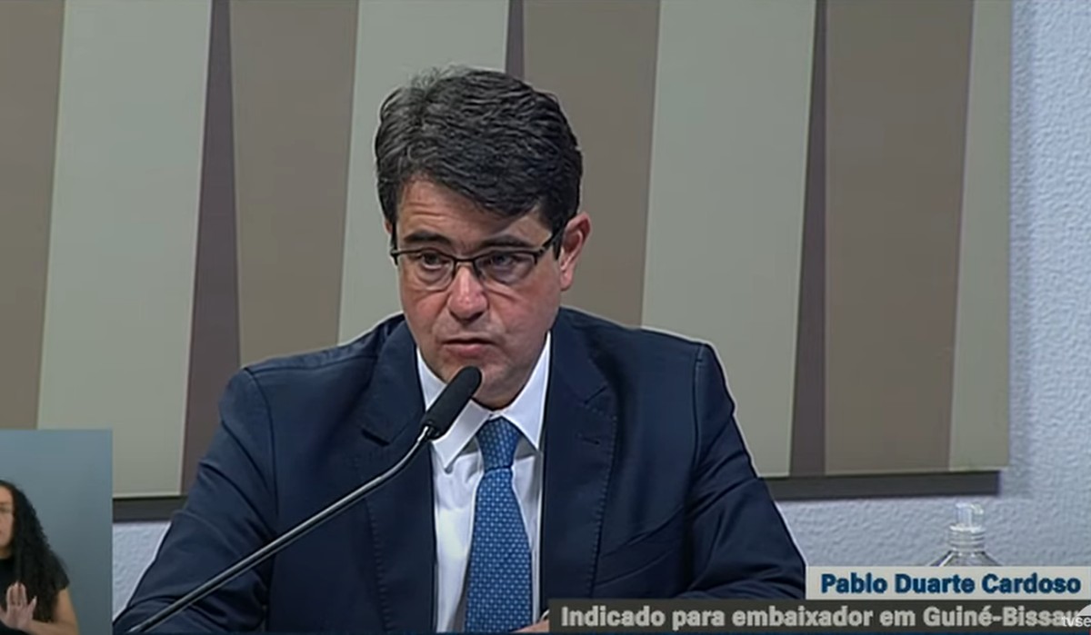 O diplomata Pablo Cardoso, indicado a embaixador em Guiné-Bissau (Foto: Reprodução)