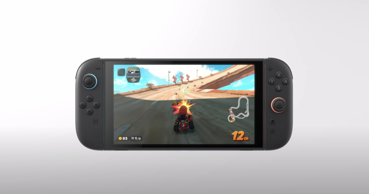 Nintendo Switch 2 terá 256 GB de armazenamento, mas usuários terão acesso a 249 GB