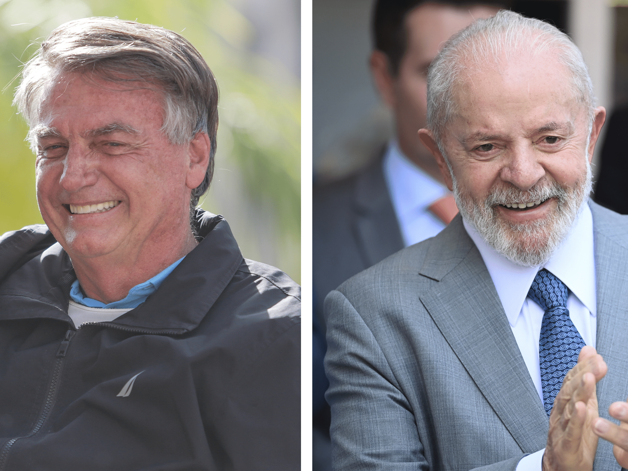 Jair Bolsonaro (PL) e Lula (PT) (Foto: Rafael Vieira/Estadão Conteúdo e Ton Molina/Estadão Conteúdo)