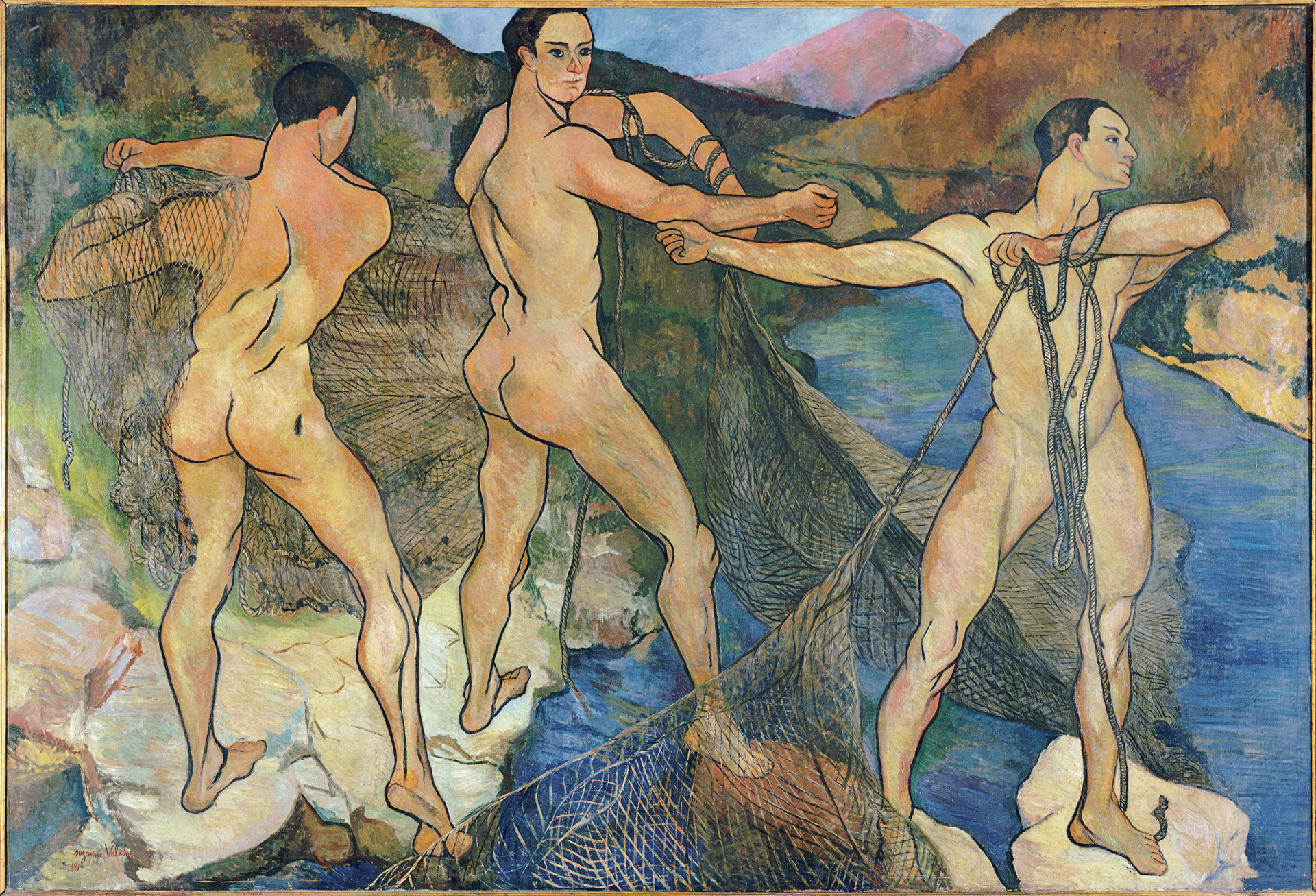 Suzanne Valadon: Lançando a Rede, 1914 (Foto: Jacqueline Hyde/Courtesy Centre Pompidou, Paris)