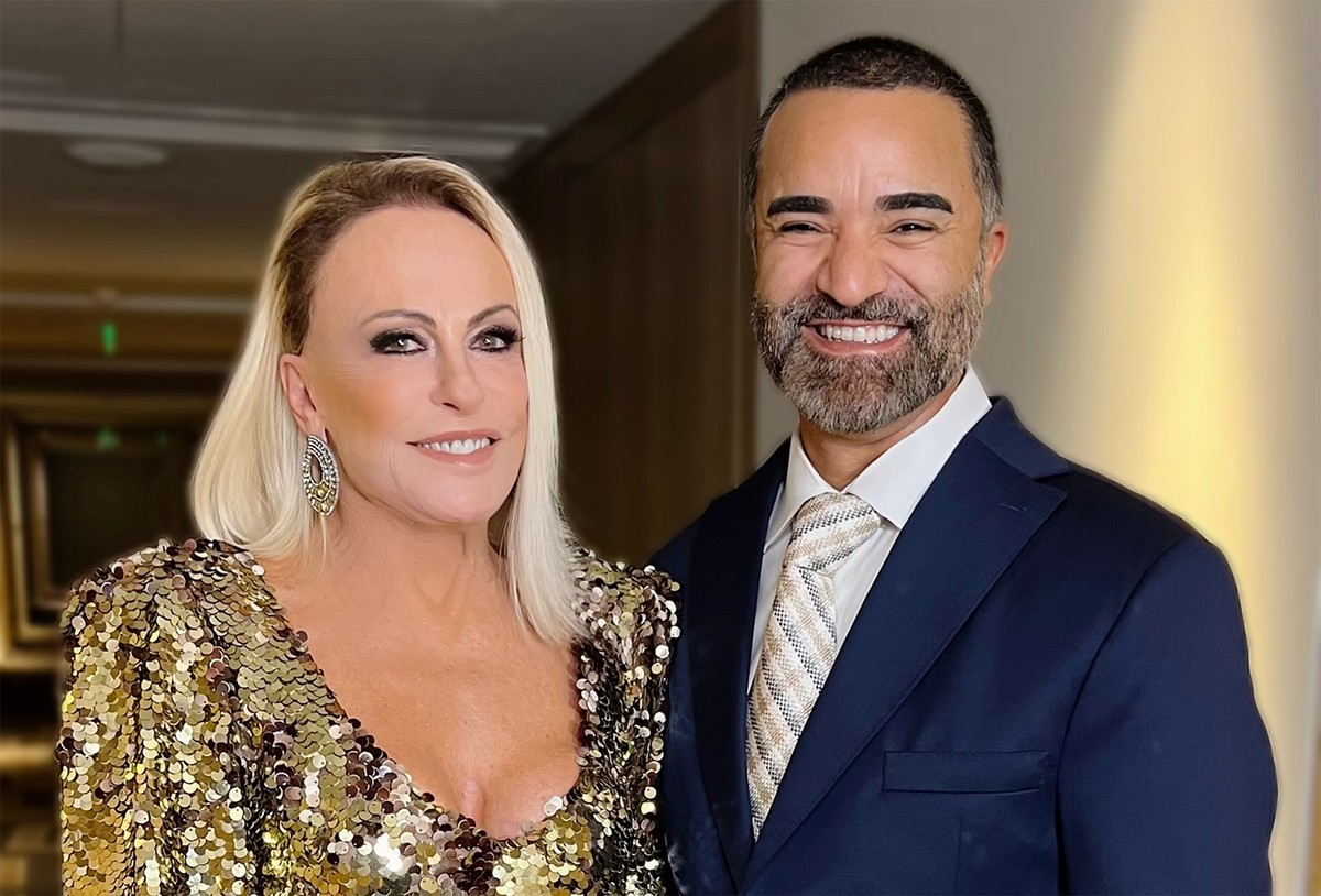 Ana Maria Braga e o marido, Fábio Arruda (Foto: Reprodução/Instagram)