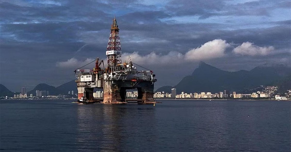 Plataforma da Petrobras no Rio de Janeiro (Foto: Fabio Motta/Estadão)