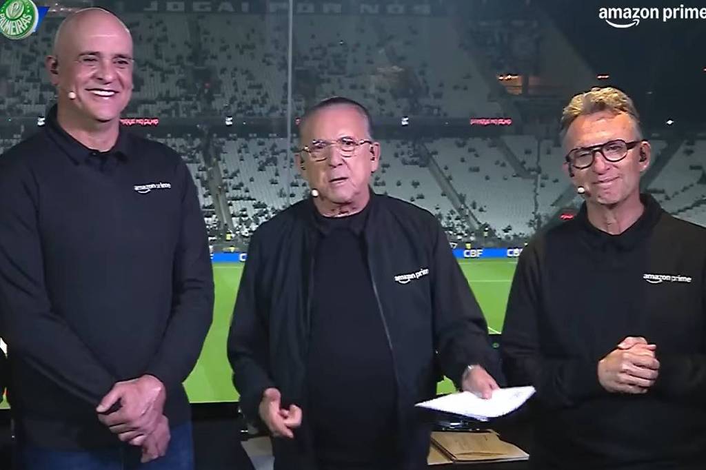 Amazon registra recorde histórico em Corinthians x Palmeiras com grandes nomes da TV