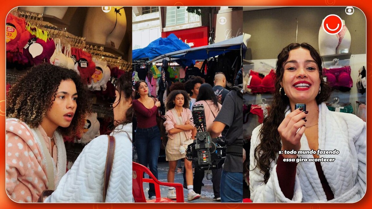 Sophie Charlotte e Alana Cabral revelam bastidores das gravações de 'Três Graças'