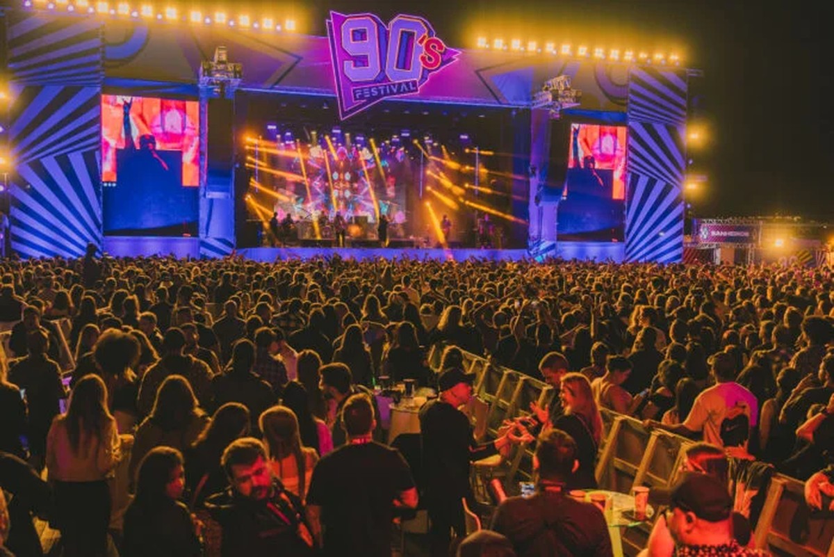 Segunda edição do '90's Festival' acontece em julho, na Marina da Glória (Foto: Divulgação)