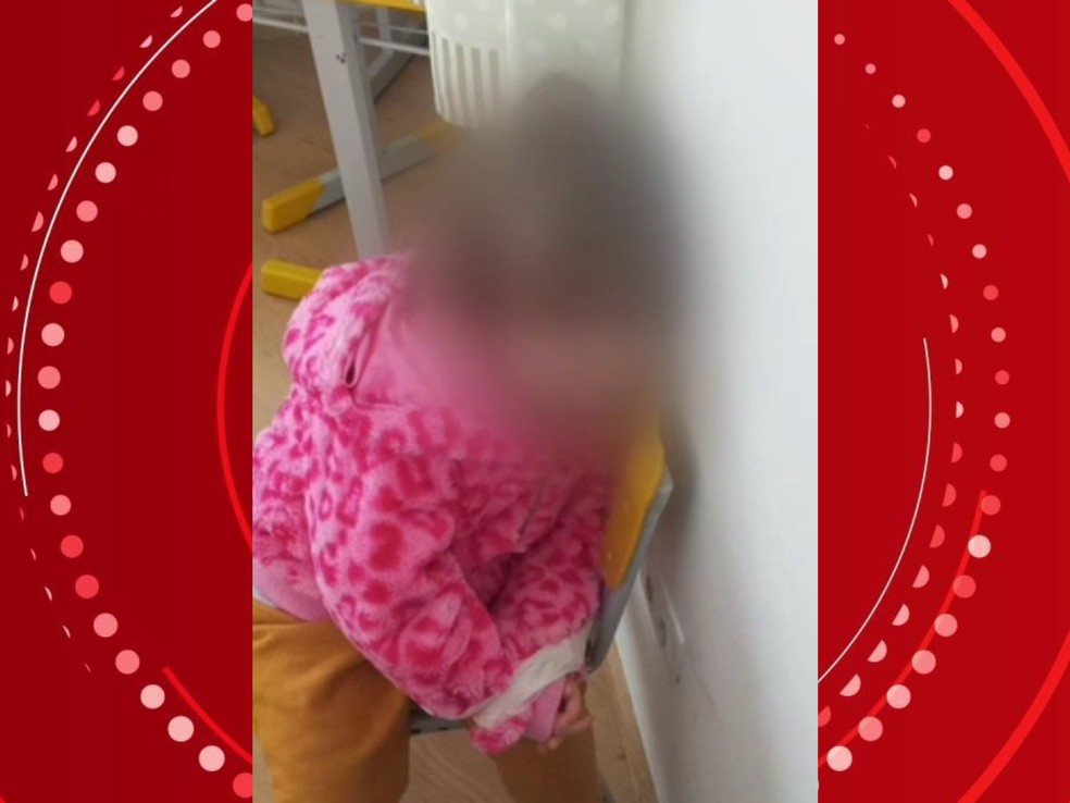 Menina de 3 anos é encontrada presa em cadeira em escola do Paraná