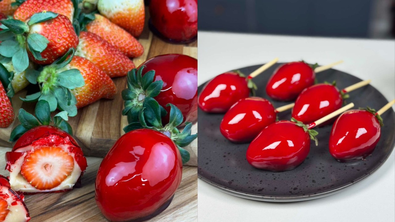 Morango do amor é mais calórico que maçã do amor e surpreende consumidores