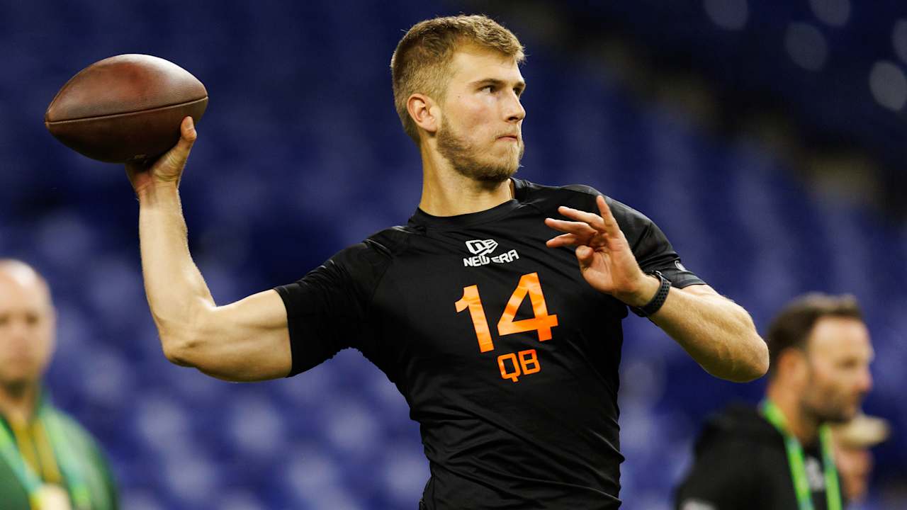 Saints escolhem Tyler Shough como quarterback na segunda rodada do Draft de 2025