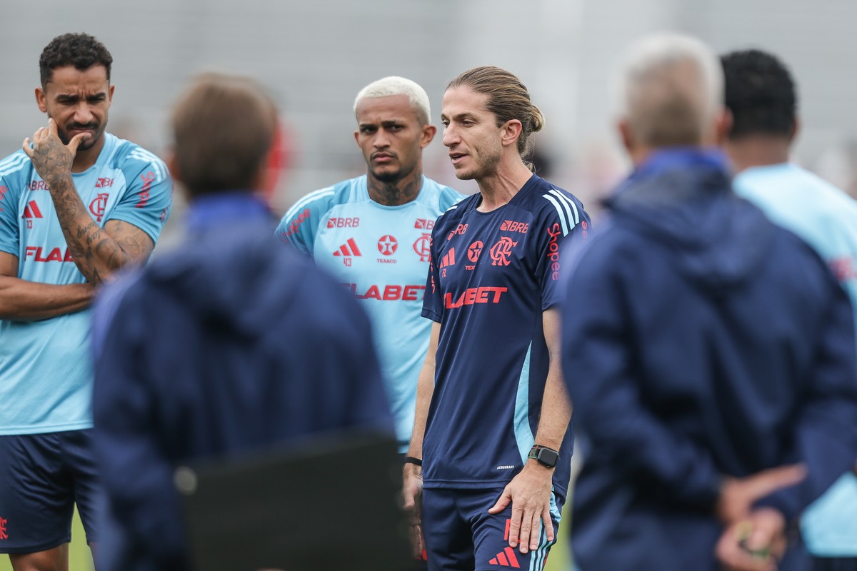 Treino do Flamengo é cancelado devido a tempestade e risco de raios