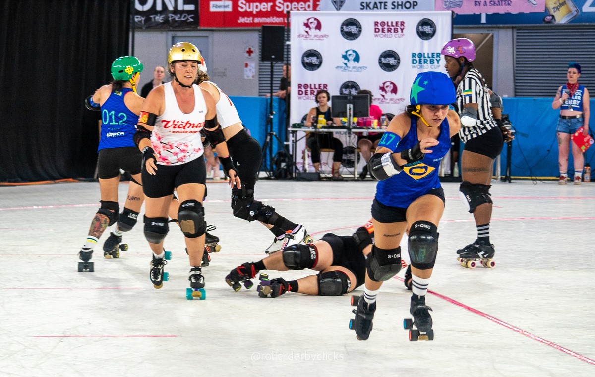 Brasil busca segunda vitória contra Rússia na Copa do Mundo de Roller Derby