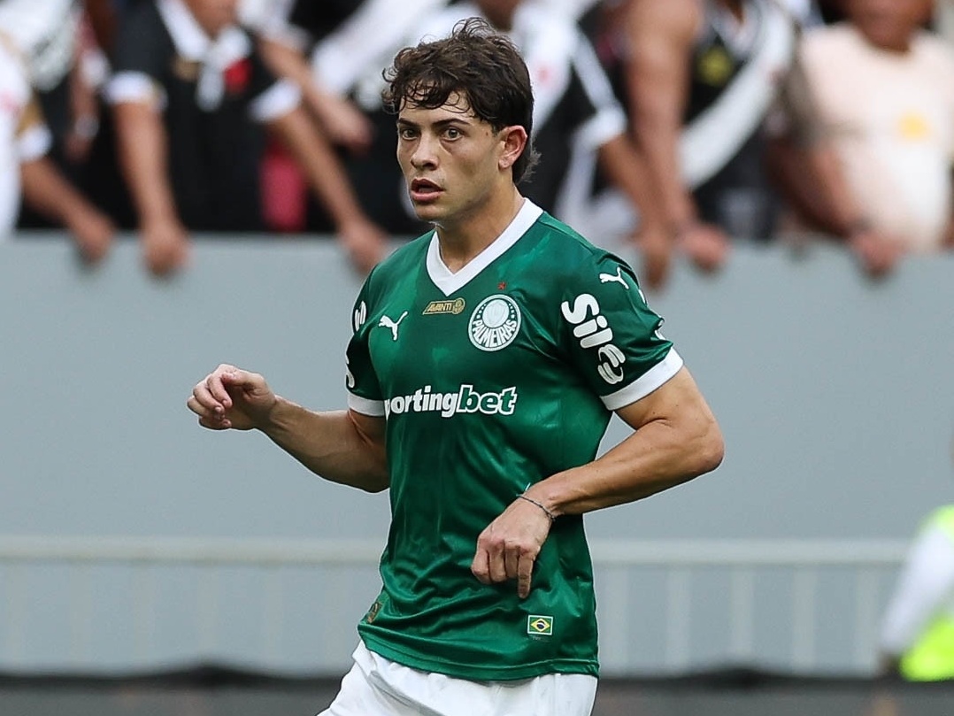 Agustín Giay vive seu melhor momento no Palmeiras desde que foi contratado, no meio do ano passado (Foto: Cesar Greco/Palmeiras)
