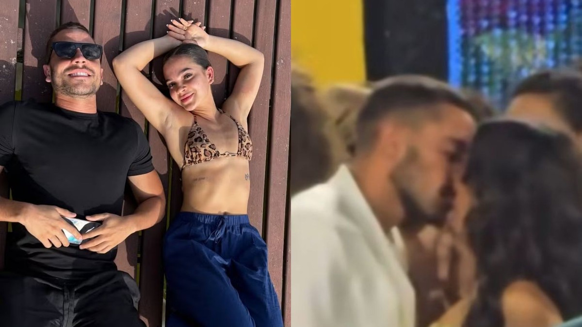 Um beijo entre dois atores não ficou restrito ao set de filmagem. A cena entre os dois, que fazem parte do elenco principal da nova série da Netflix 'Os Donos do Jogo', acabou vazando e circulou nas redes sociais, movimentando os fãs. (Foto: Reprodução/Instagram)