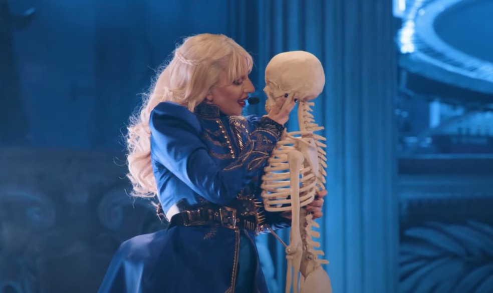 Lady Gaga no Coachella 2025 (Foto: Reprodução/YouTube do festival)
