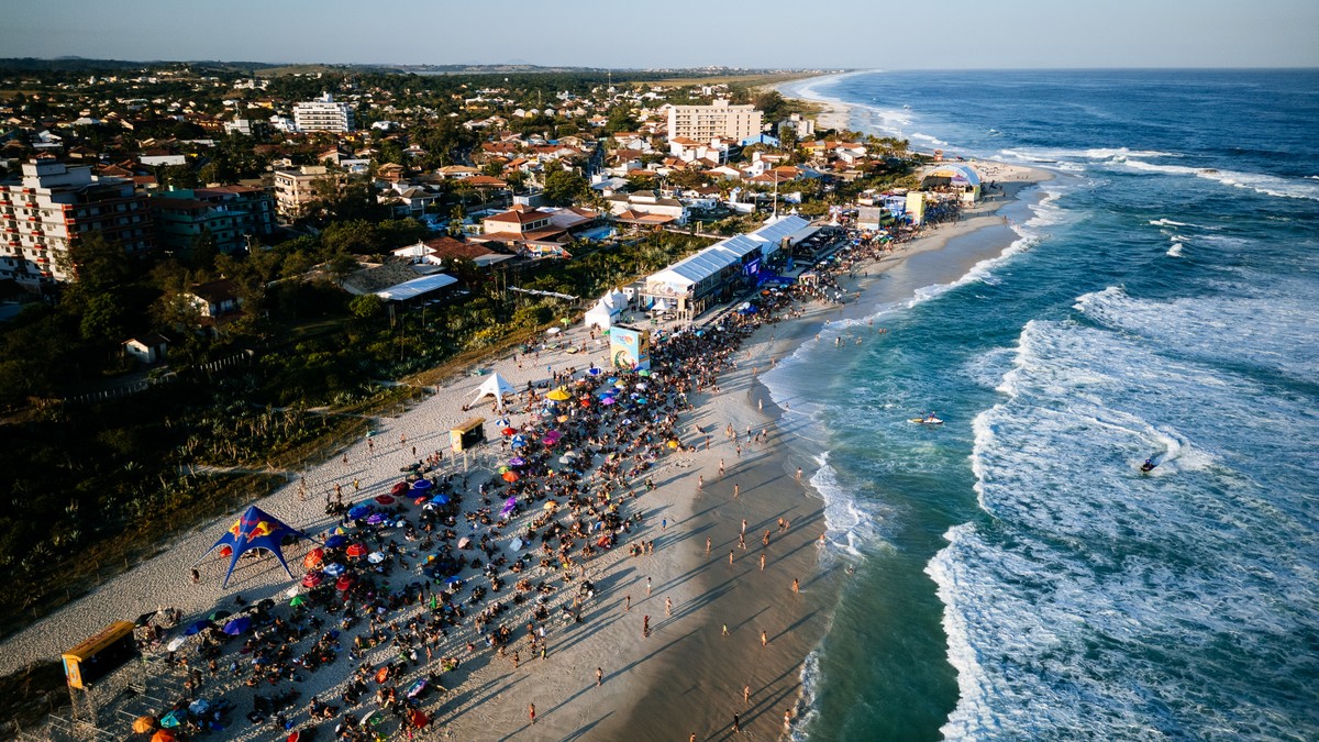 Saquarema recebe maior estrutura da WSL e impulsiona economia local
