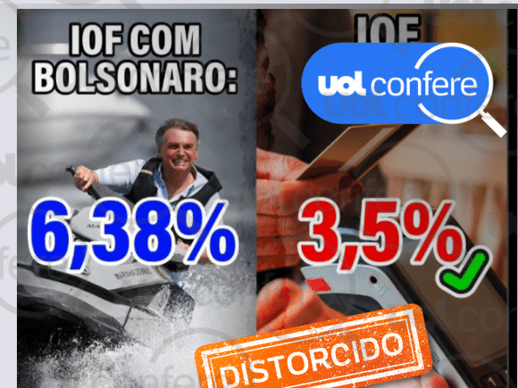 Redução do IOF é implementada por Bolsonaro durante governo Lula