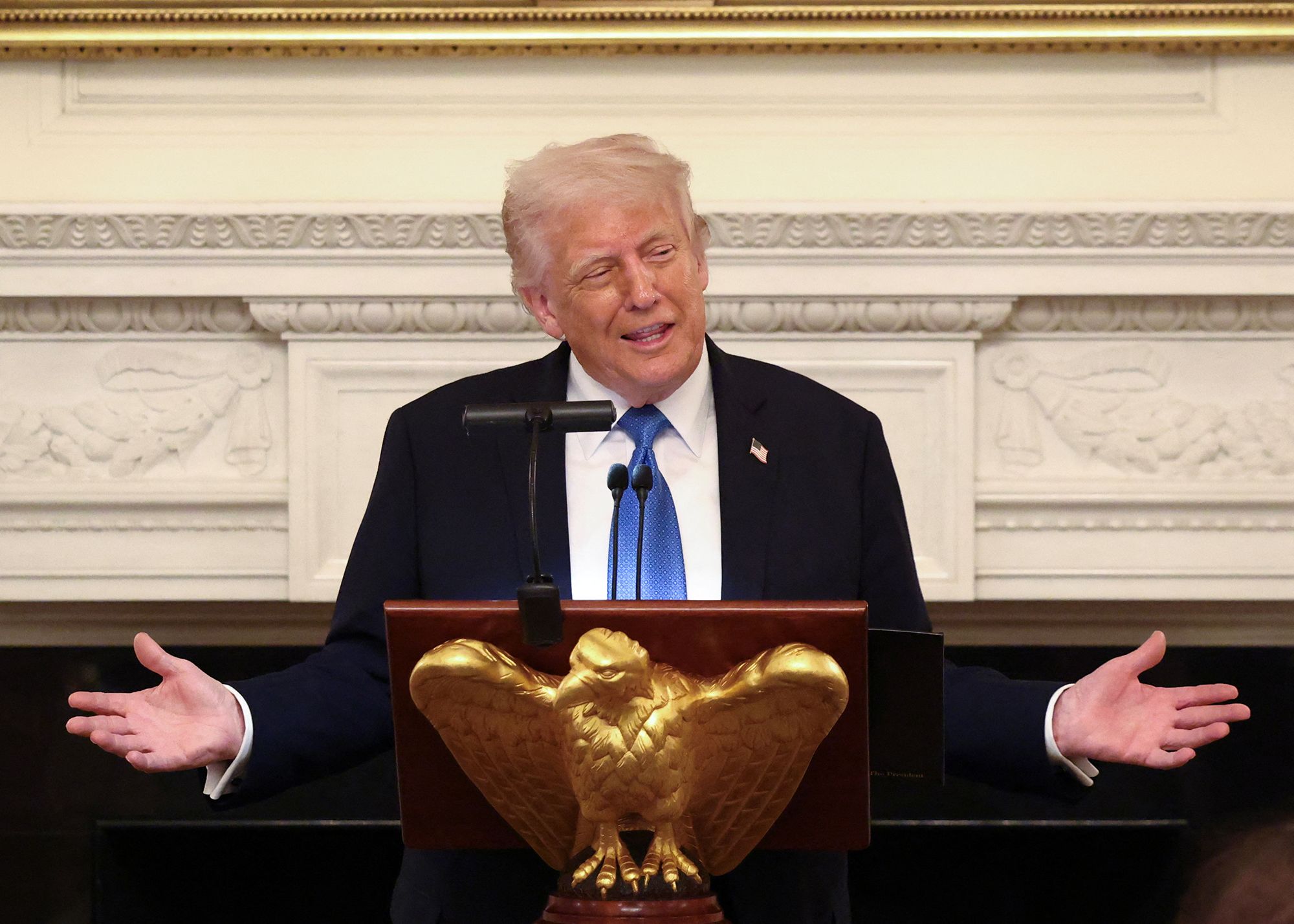 Trump busca unificar republicanos em torno de proposta orçamentária no Congresso