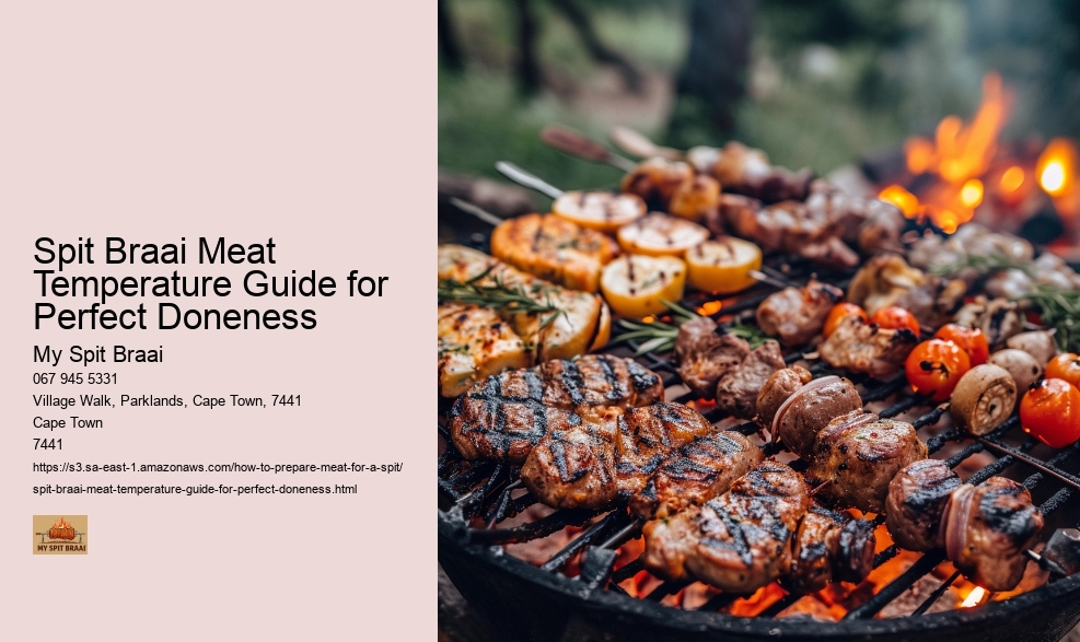 Spit Braai Meat Temperature Guide for Perfect Doneness