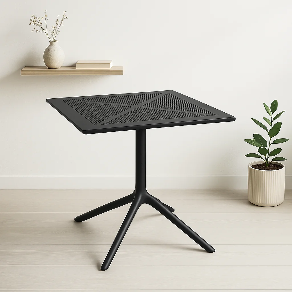 Mesa restaurant 80x80 Polipropileno Terraza Exterior