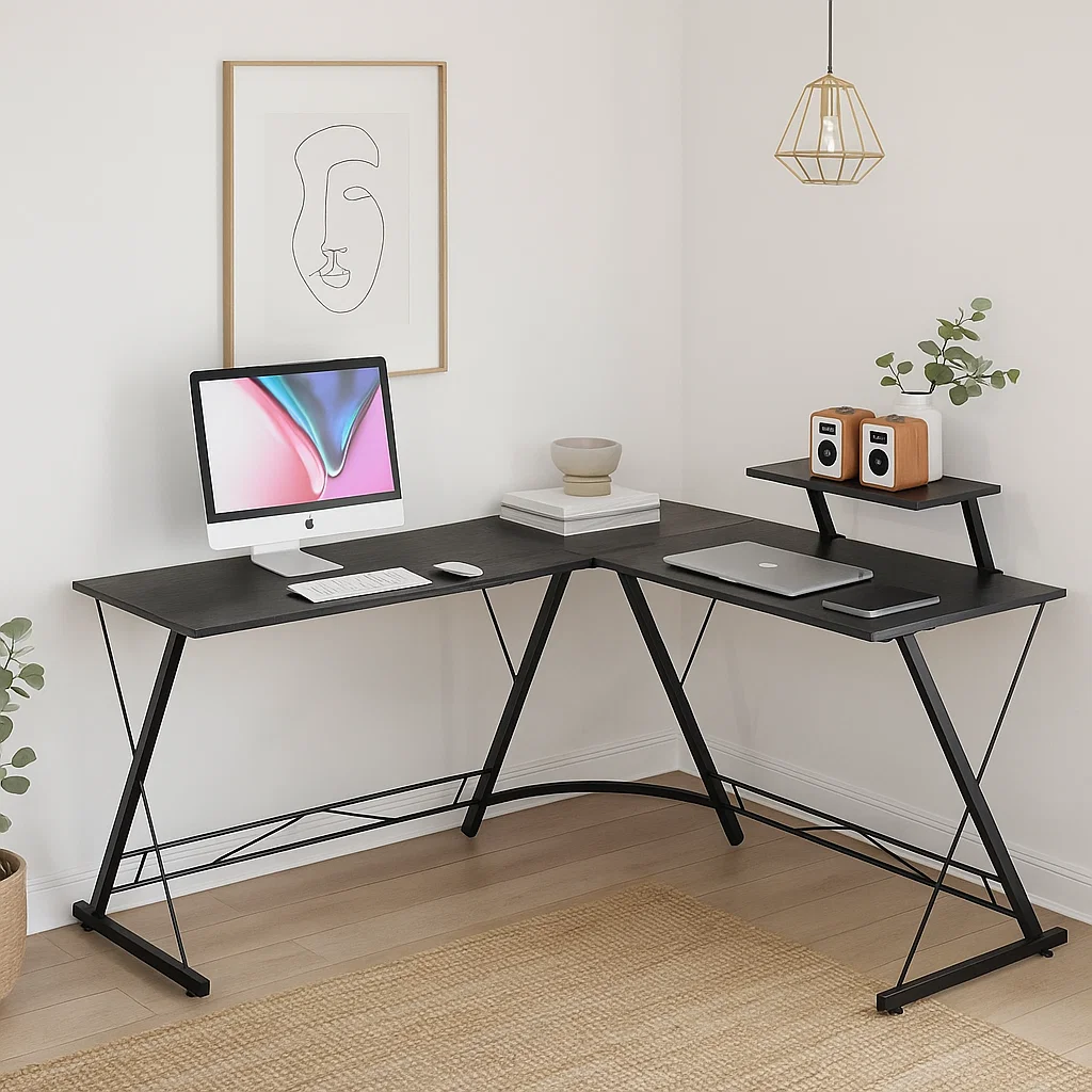 Escritorio Esquinero Gamer Night Black