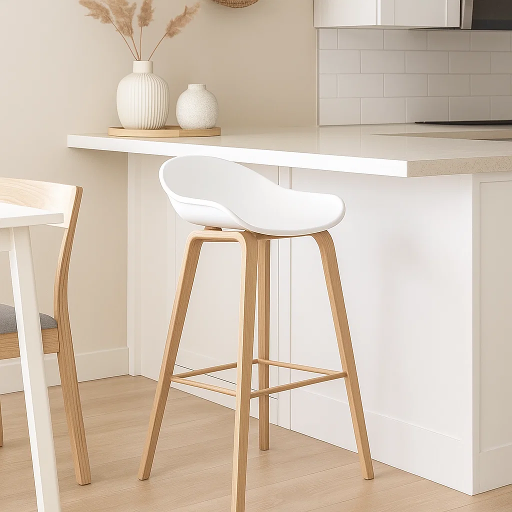 Taburete Nordico - Blanco