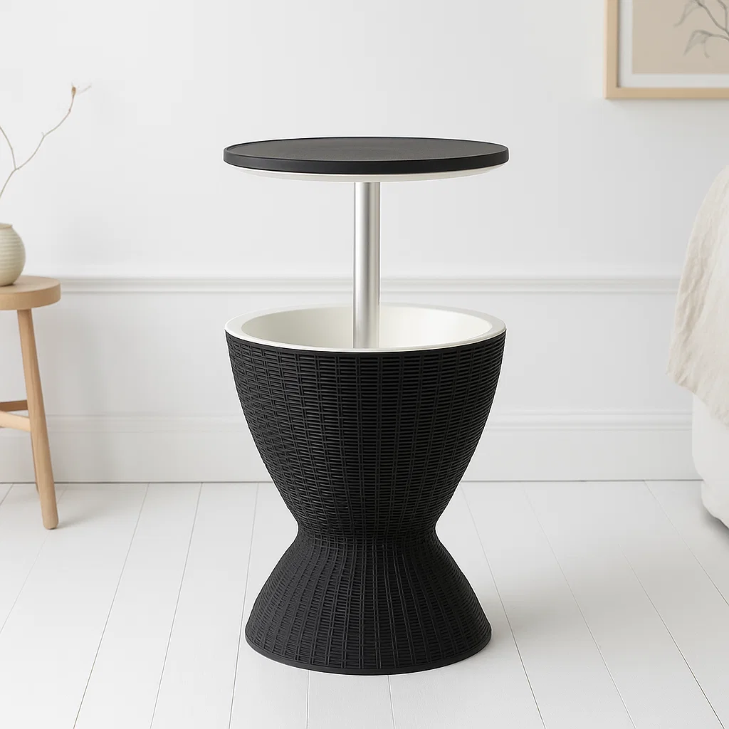 Mesa Alta Nami Outdoor Multifuncional de Rattan Sintético