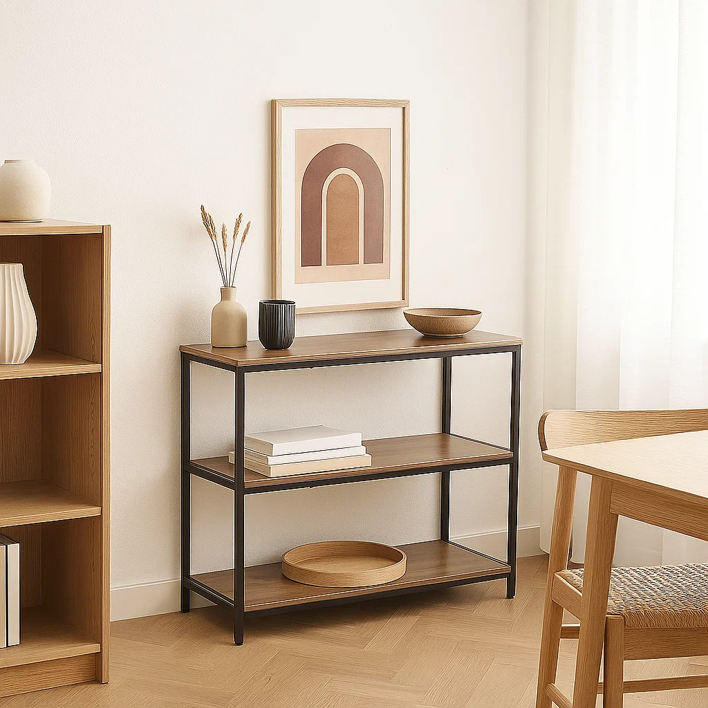 Arrimo tres niveles gris