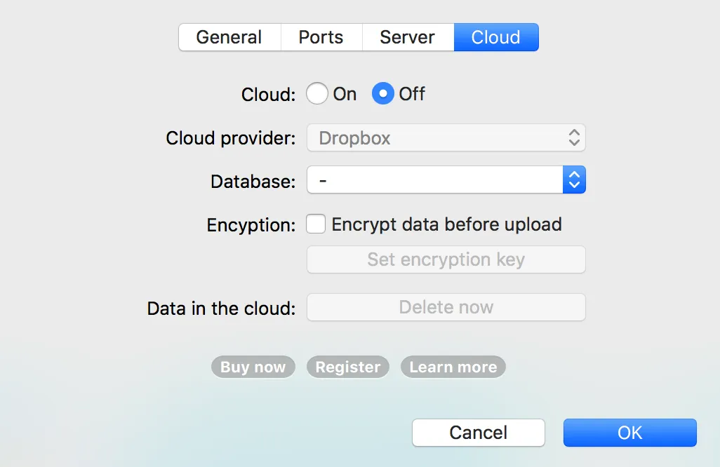 Configuración cloud MAMP