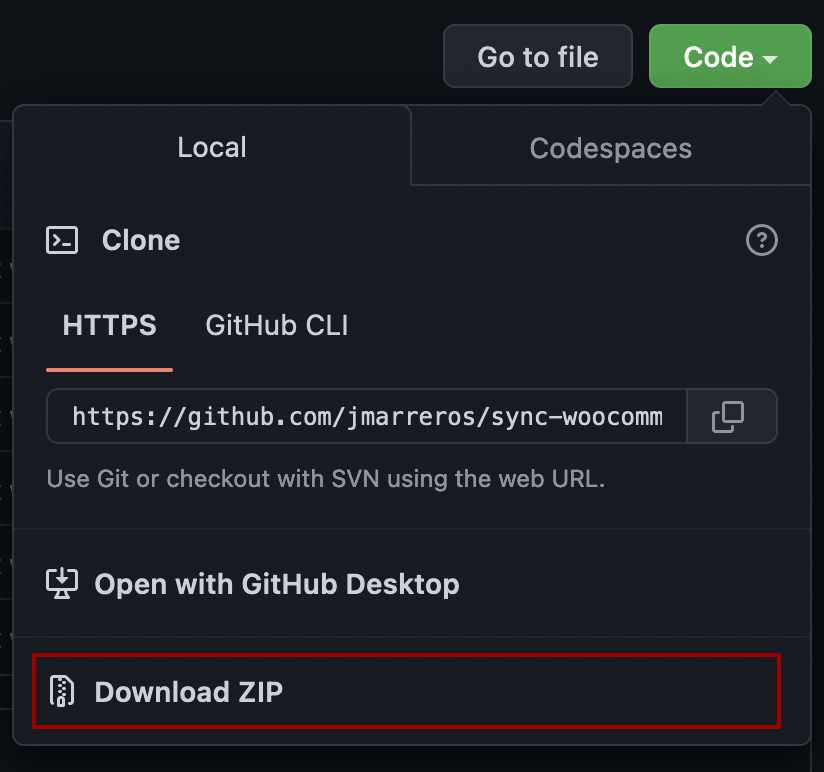 Github descarga repositorio