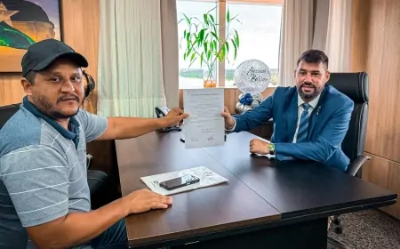 Nim Barroso se Reúne Com Representante dos Pequenos Produtores de Novo Horizonte do Oeste