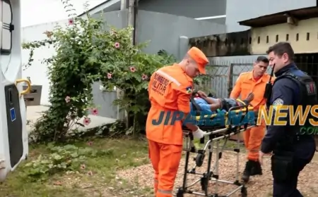 Indivíduo sofre tentativa de homicídio em sua residência