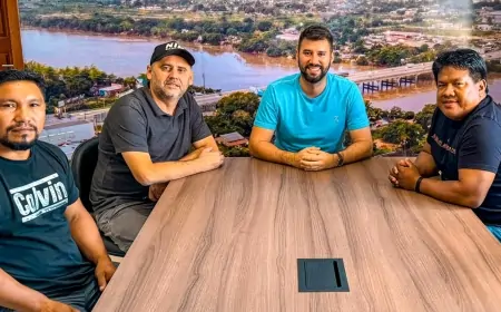 Deputado Nim Barroso recebe líderes da região central