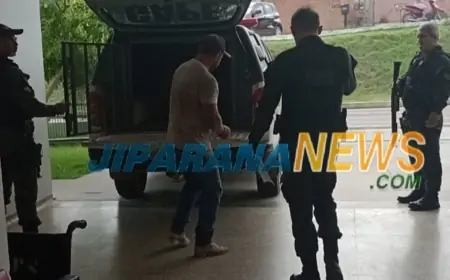 Polícia Penal de Ji-Paraná prende dois foragidos da Justiça