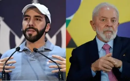 Presidente reeleito de El Salvador, Nayib Bukele diz que Lula é “parceiro dos criminosos”