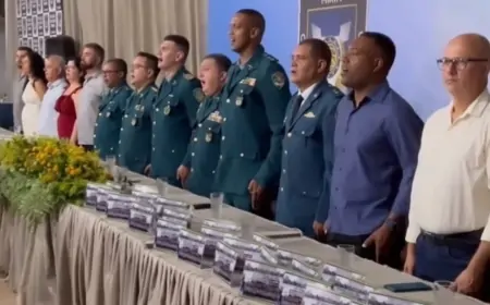 Formatura da 1° Turma da Polícia Militar Mirim de Ji-Paraná