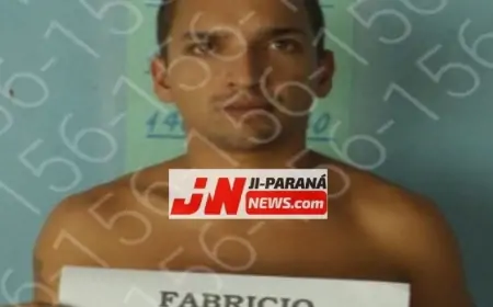 Polícia Militar de Jí-Paraná prende foragido da Justiça da comarca de Vilhena