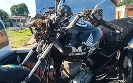 Trágico Acidente Abala Ji-Paraná: Motociclista em Contrafluxo Colide Violentamente
