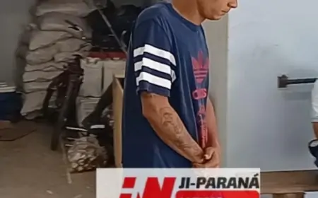 Ação policial resulta na prisão de suspeito de roubo de veículo em Ji-Paraná