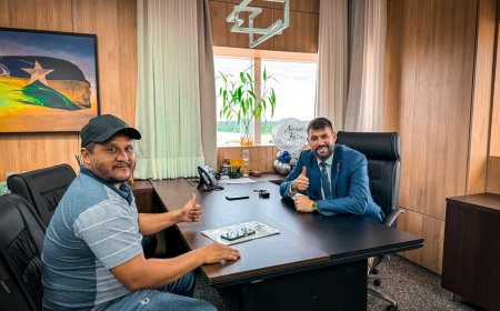 Nim Barroso se reúne com representante dos pequenos produtores de Novo Horizonte do Oeste