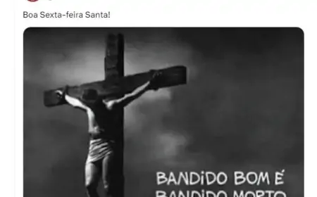 Em postagem, MTST compara Jesus Cristo a bandido