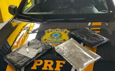 PRF em Ji-Paraná detém peruano com 3,5 kg de cocaína