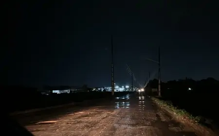 Prefeitura instala iluminação provisória na Linha 94