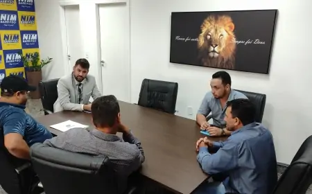 Deputado Nim Barroso se reúne com lideranças de Novo Horizonte do Oeste