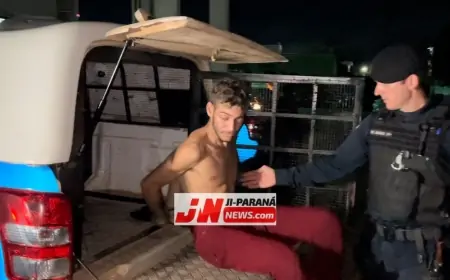 Polícia Militar prende suspeito de roubo no bairro Nossa Senhora de Fátima